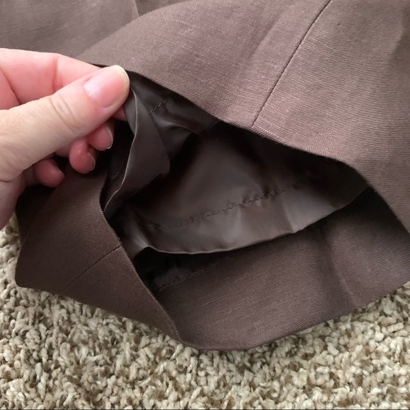 Calvin Klein Brown Pant Suit with Jacket Size 6 - Picture 10 of 14